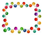 Party Lights Border from catsclips.com