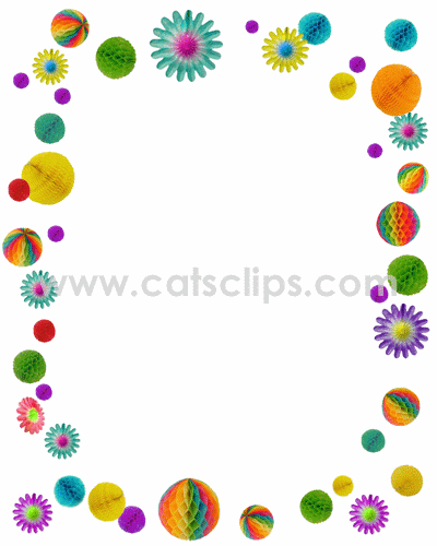 birthday animated border
